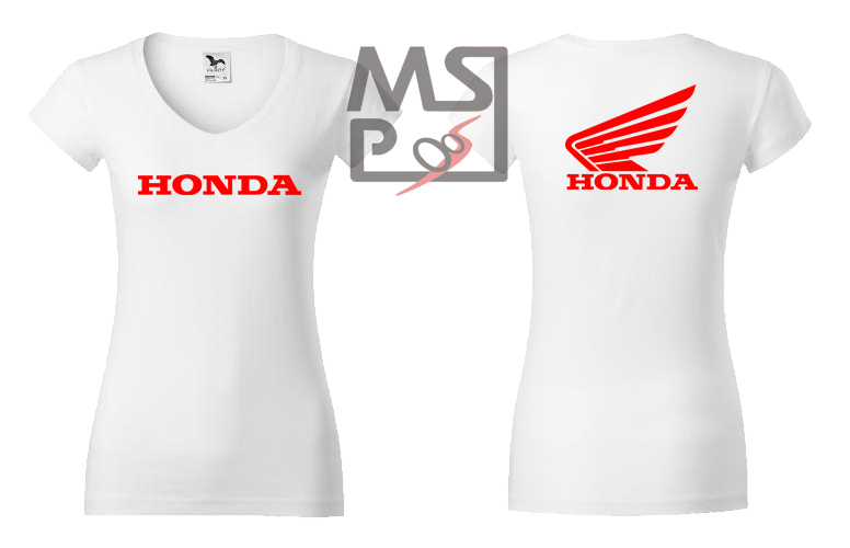 Dámske tričko MSP s motívom Honda