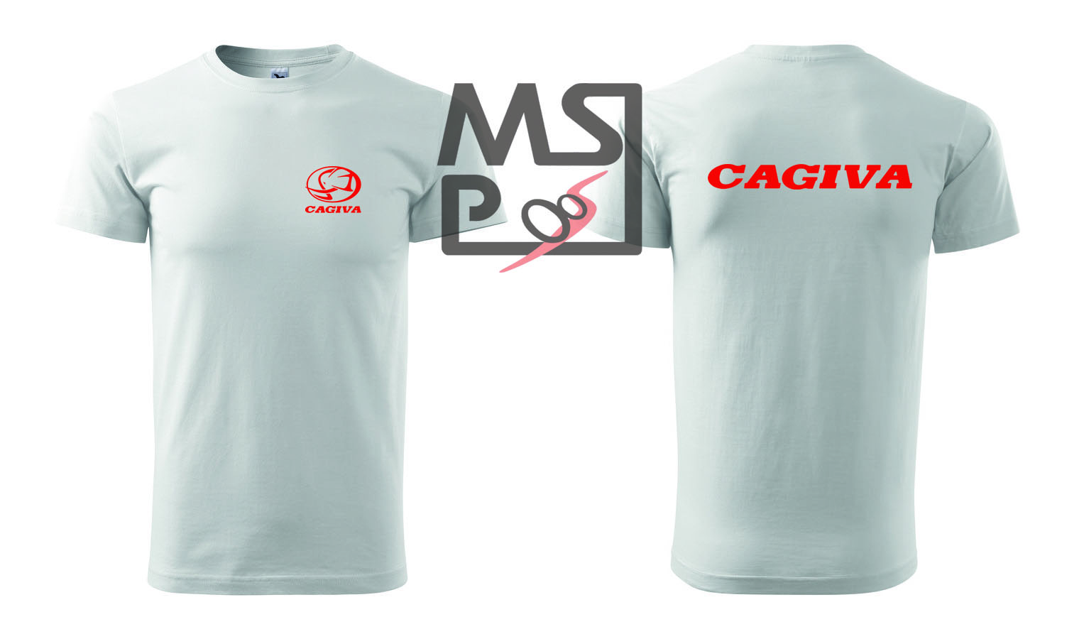 Tričko s motívom Cagiva 02