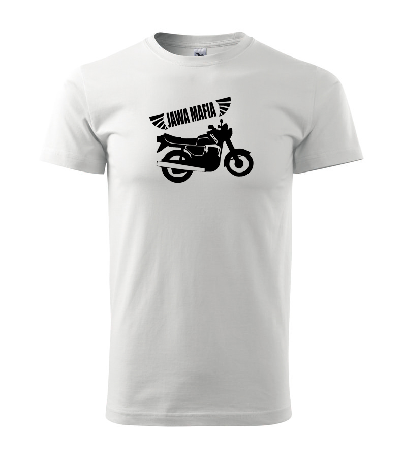 Pánske tričko s moto motívom 189 Jawa mafia
