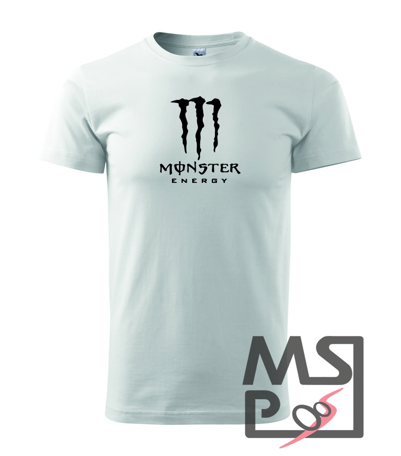 Pánske tričko s moto motívom 209 Monster energy