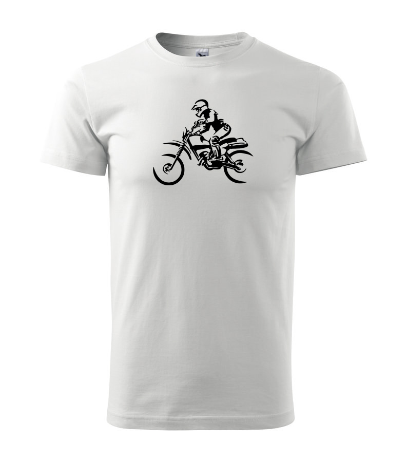 Pánske tričko s moto motívom 224 Cross