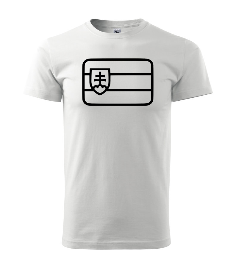 Pánske tričko s moto motívom 226 Slovensko
