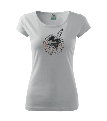 Dámske tričko s moto motívom 31Be free