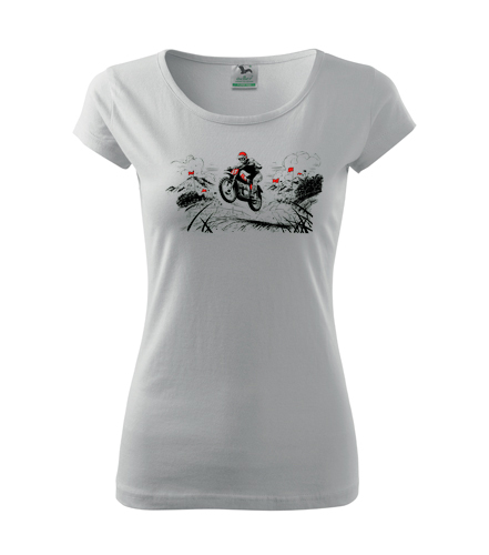 Dámske tričko s moto motívom 225