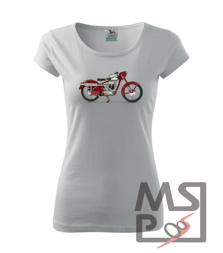 Dámske tričko s moto motívom 243 Jawa