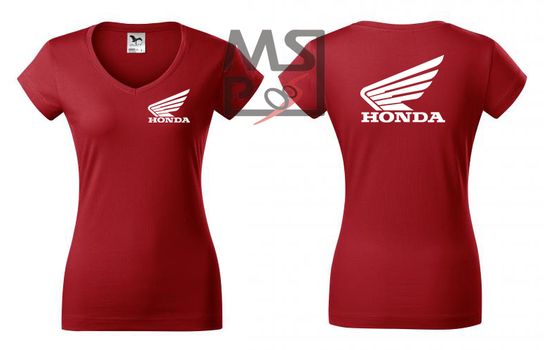 Dámske tričko s motívom Honda