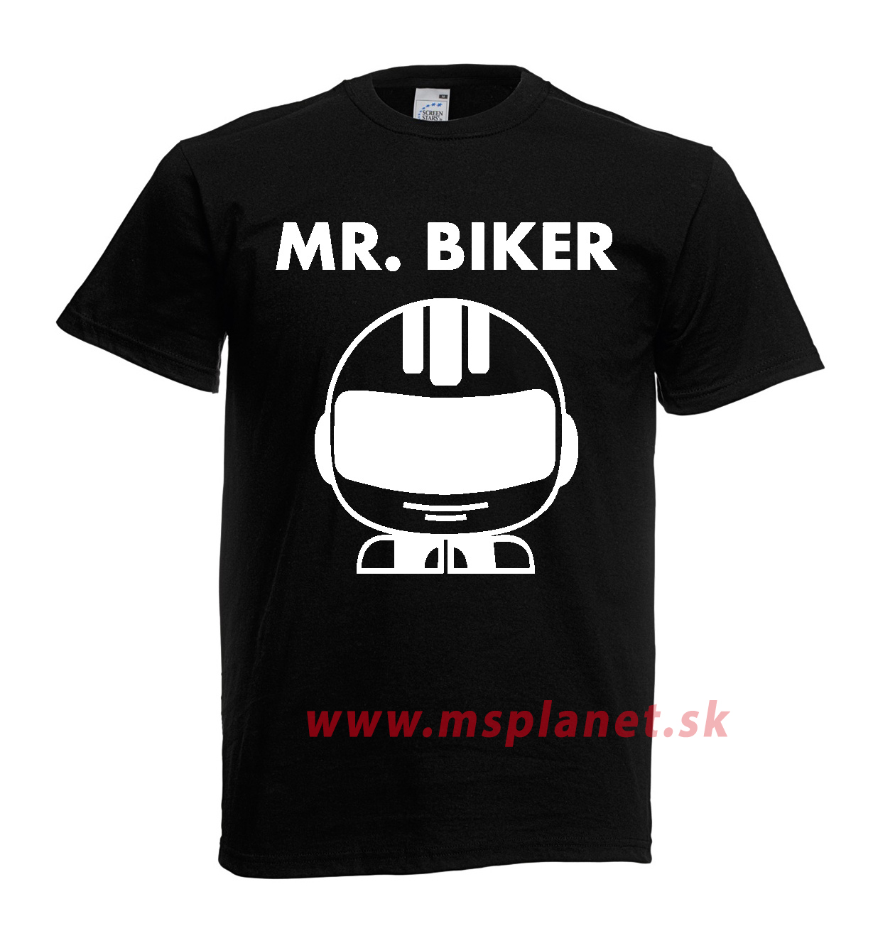 Pánske tričko s moto motívom 21 Mr.Biker