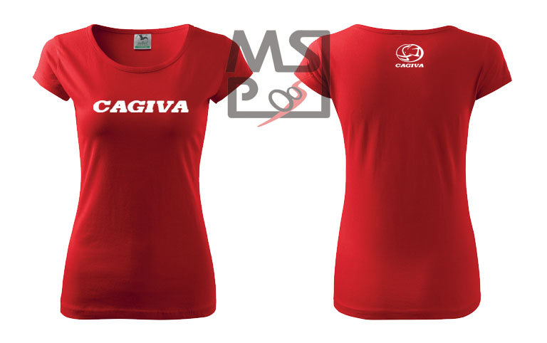 Dámske tričko MSP Cagiva 02