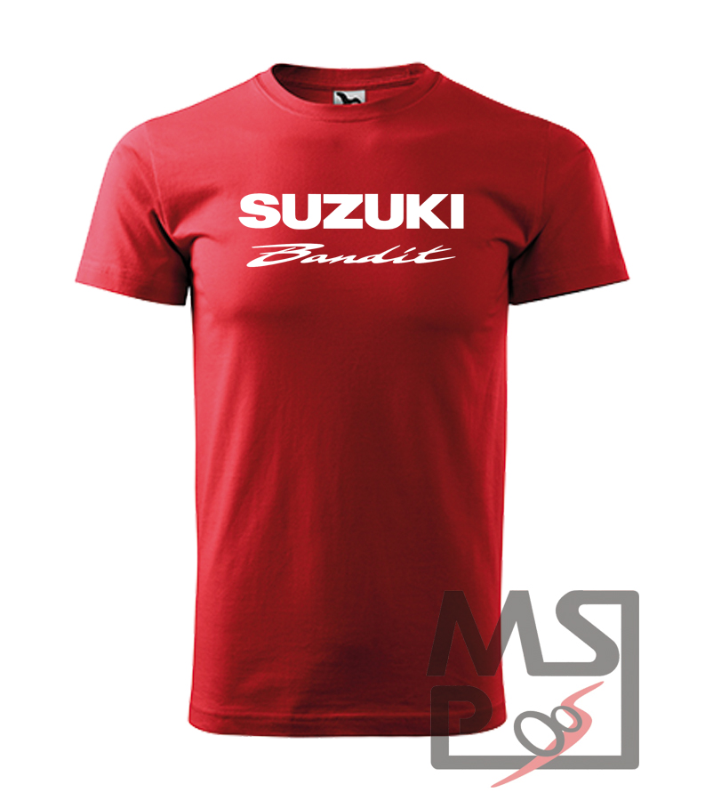 Pánske tričko s moto motívom Suzuki Bandit