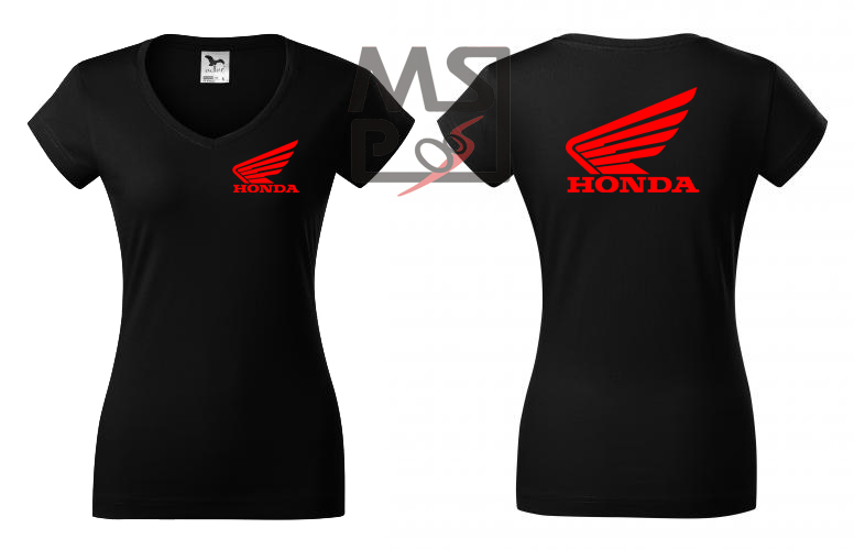Dámske tričko s motívom Honda