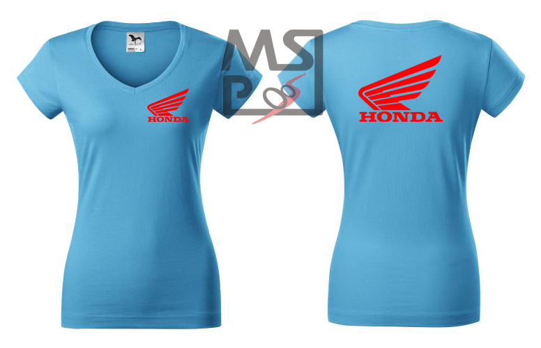 Dámske tričko s motívom Honda