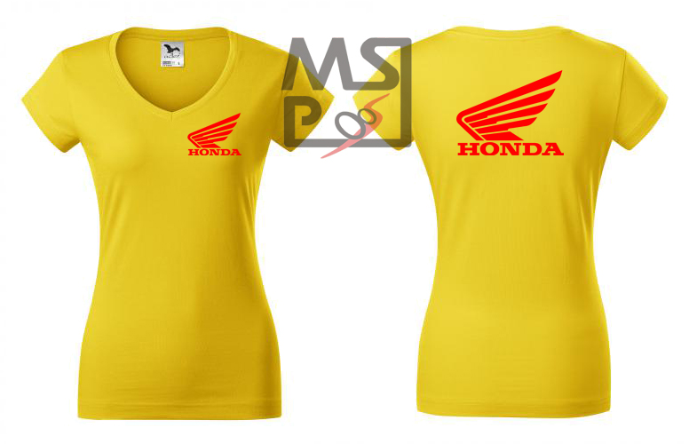 Dámske tričko s motívom Honda