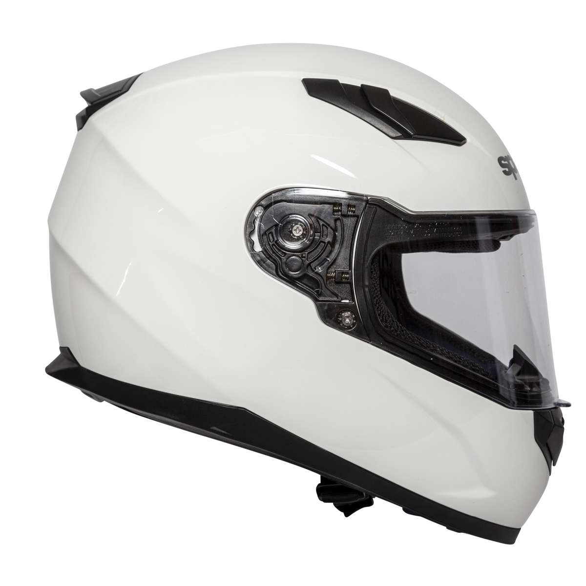 SPADA Integrálna moto prilba RAIDEN XS biela