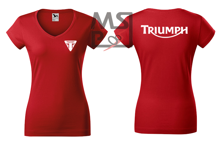 Dámske tričko s motívom Triumph
