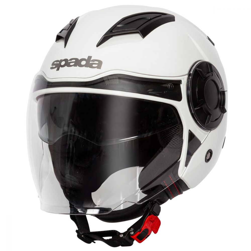 SPADA Prilba LYCAN XS jet biela DVS