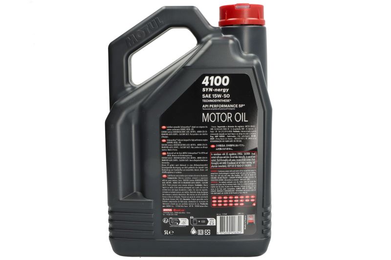 MOTUL 4100 SYN-nergy 15W50 5L