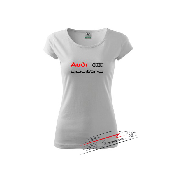 Dámske tričko AUDI Quattro