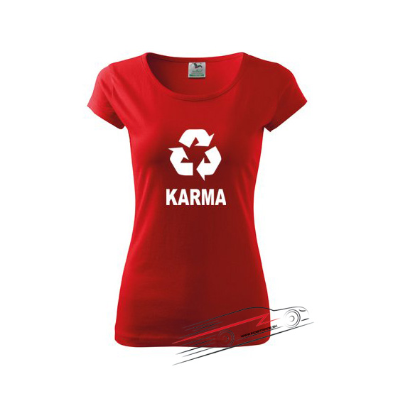 Dámske tričko Karma