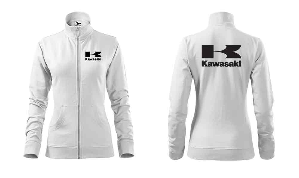 Dámska mikina s motívom Kawasaki