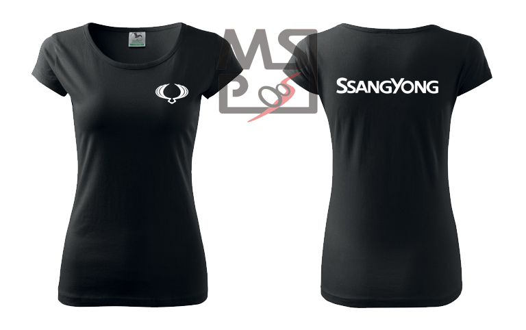 Dámske tričko s motívom SsangYong