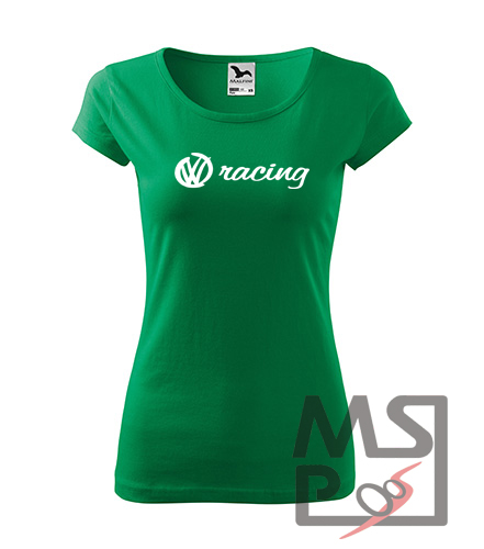 Dámske tričko s motívom 084 VW Racing