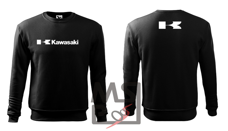 Mikina MSP s motívom Kawasaki