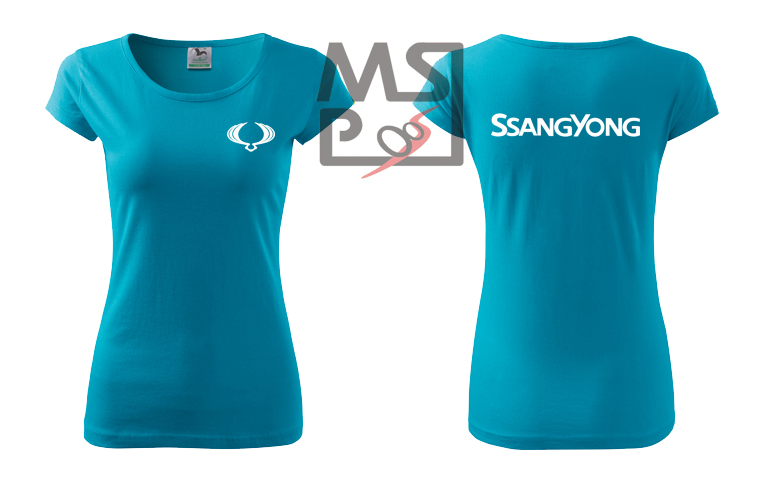 Dámske tričko s motívom SsangYong