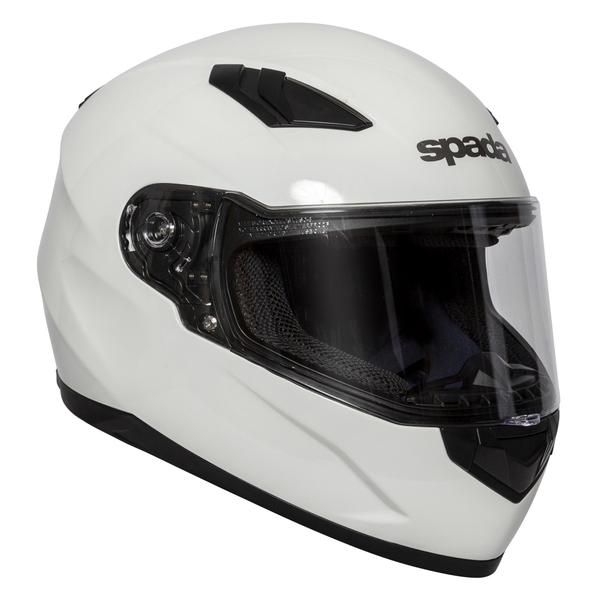 SPADA Integrálna moto prilba RAIDEN XS biela