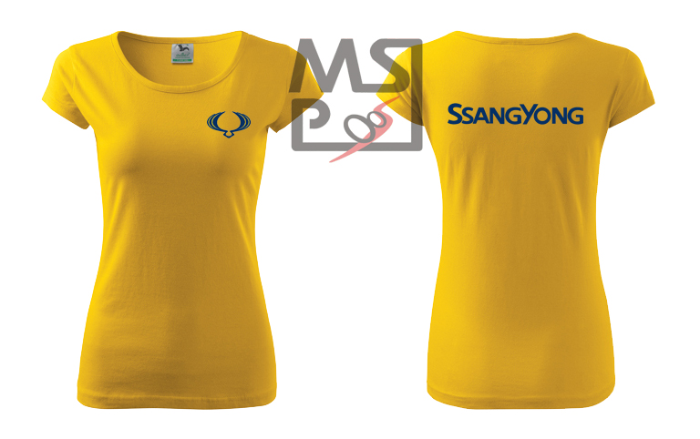 Dámske tričko s motívom SsangYong