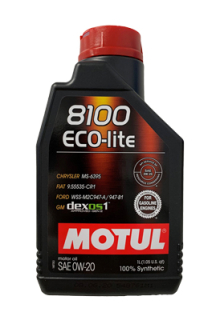 MOTUL 8100 Eco-Lite 0W20 1L