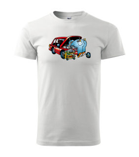 Pánske tričko s motívom 077 Mechanik