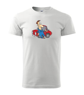 Pánske tričko s motívom 080 Mechanik