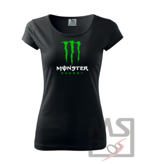 Dámske tričko s motívom Monster energy