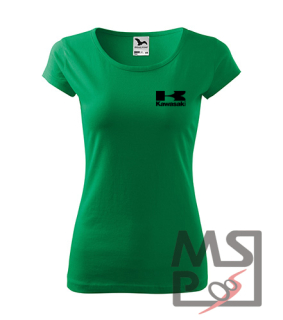 Dámske tričko s motívom Kawasaki