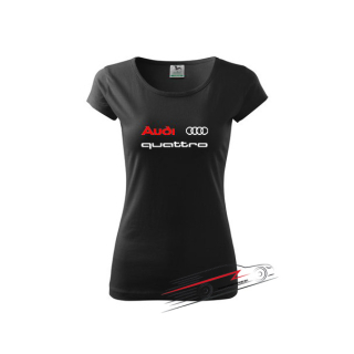 Dámske tričko AUDI Quattro