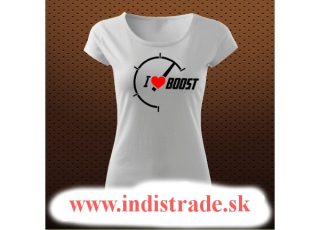 Dámske tričko I Love Boost