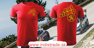 Pánske tričko Eat Sleep Peugeot