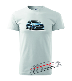 Pánske tričko MSP auto motív 012 Golf