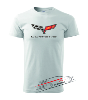 Pánske tričko MSP auto motív 050 Corvette