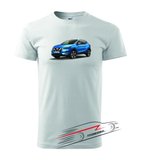 Pánske tričko MSP auto motív 066 Nissan qashqai